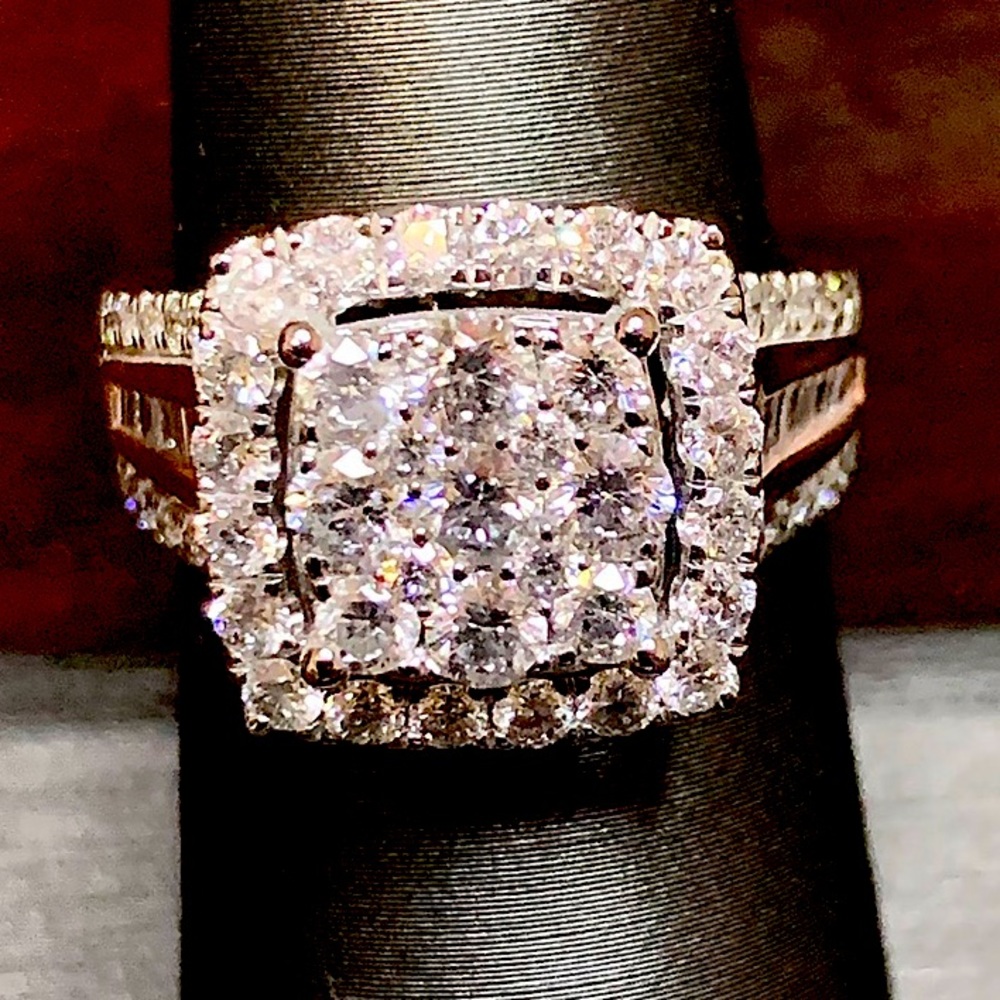 3ctw Ladies Genuine Diamond Ring WOW! 1/2 off Kay